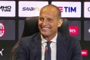 阿莱格里亮相发布会：骂我踢得难看？我乐在其中，赢了说什么都对