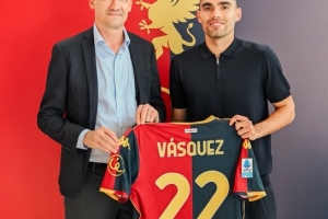 官方：热那亚与队长约翰-巴斯克斯续约至2028年